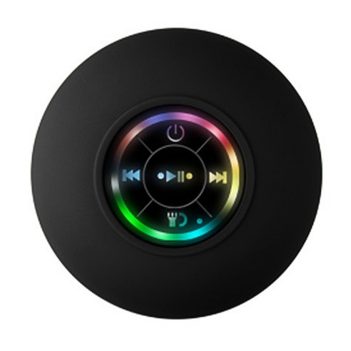 블루투스 방수 스피커 휴대용 조명 블루투스 스피커 욕실 흡착형 블루투스 스피커