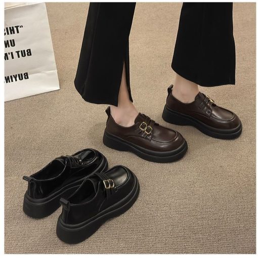 가죽 로퍼 데일리 슈즈로 편한 심플 플랫