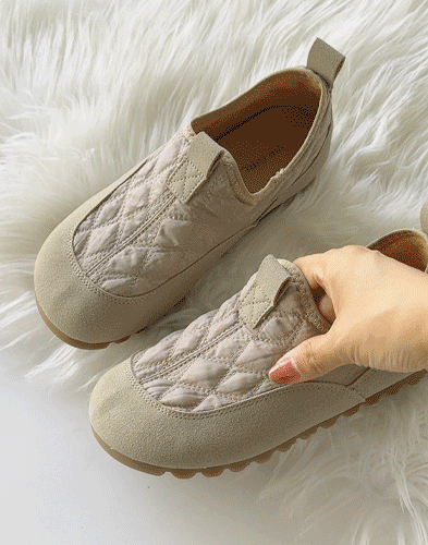 큐티 퀼팅 로퍼 2cm (1002X8)